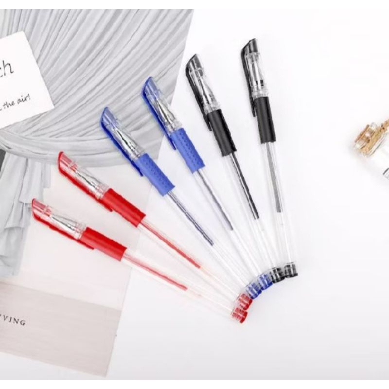 

PENA / PULPEN GEL CAIR / BALL POINT / PEN CAIR 0.5 MM