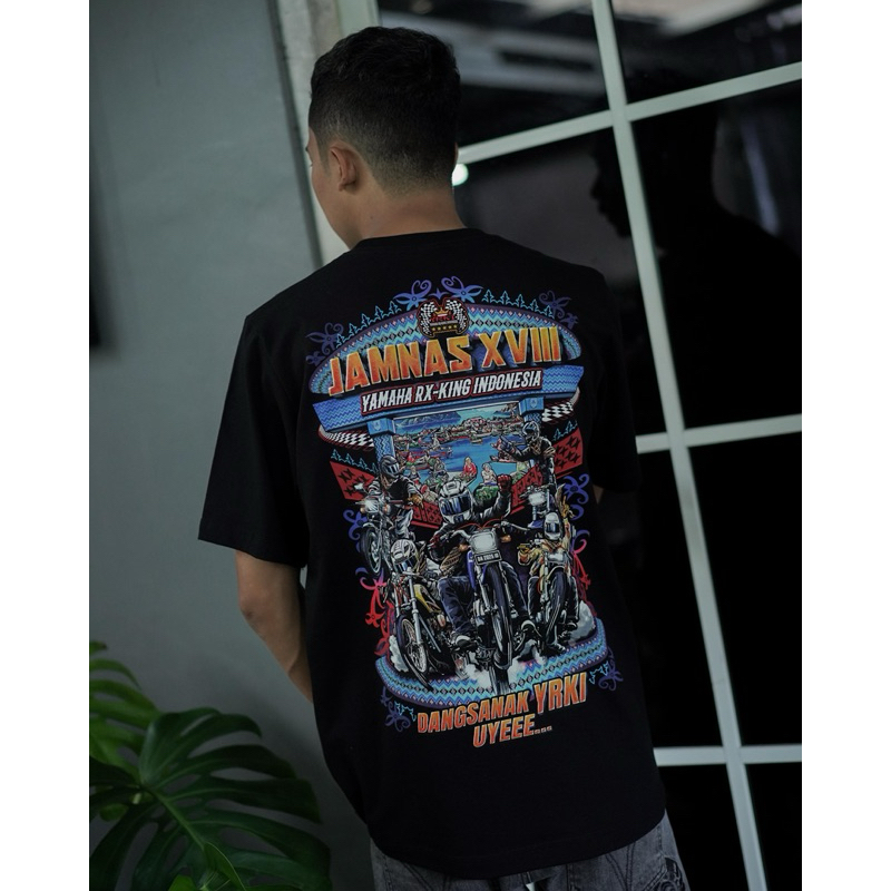 [ORI] KAOS JAMNAS YRKI XVIII KALSEL- KAOS RX KING- KAOS 100% ORIGINAL BY KAGA CREATIVE KAOS PRIA