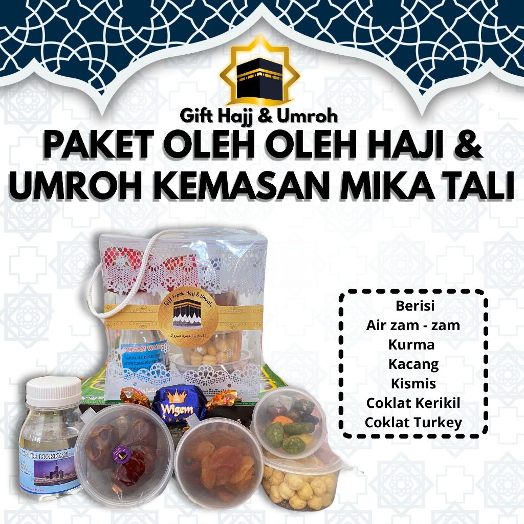 

PAKET OLEH OLEH HAJI DAN UMROH KEMASAN MIKA | KEMASAN PREMIUM | OLEH OLEH HAJI DAN UMROH ORIGIAL