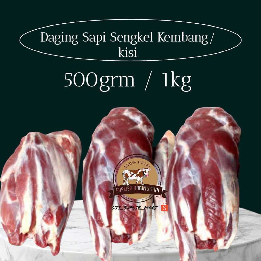 

Daging Sapi Sengkel Kembang 500grm-1kg Fresh HALAL