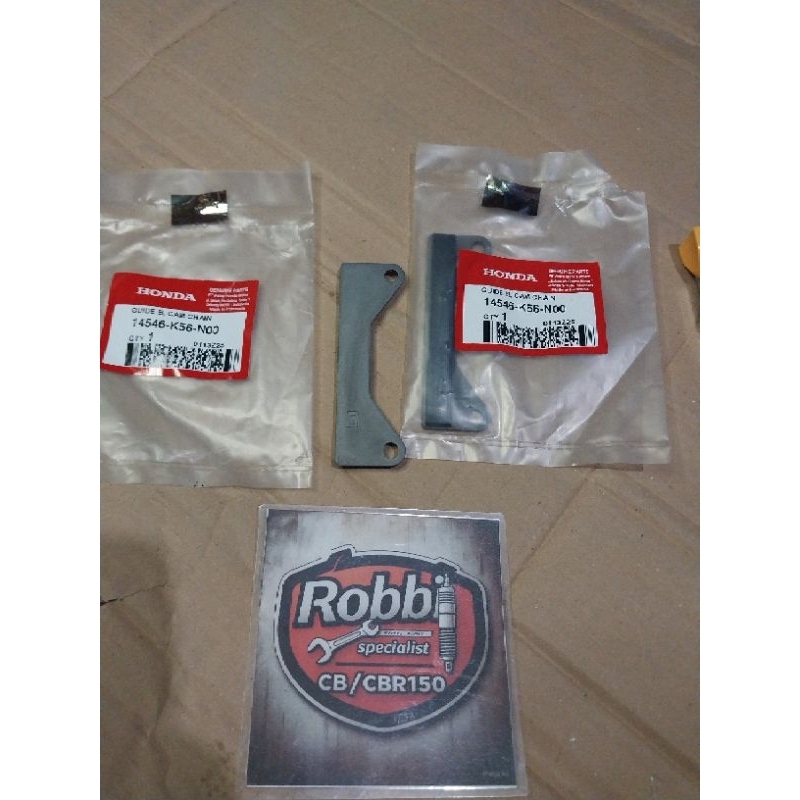 Guide B Cam Chain Bantalan Keteng New CB150R CBR150R Led Supra GTR Sonic k56 14546-K56-N00 Original