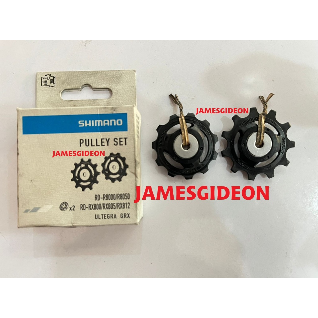BEKAS MULUS LOW KM Shimano Ultegra GRX Pulley Set RD-R8000 R8050 RX800 RX805 RX812 Tension And Guide