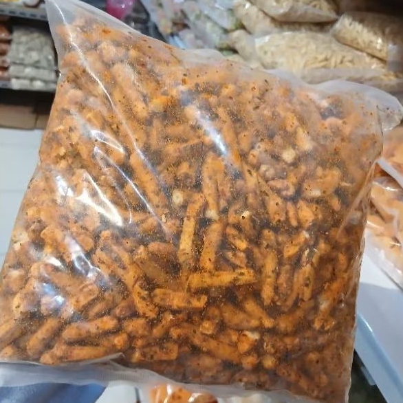 

Basreng Stik Pedas dan Original Daun Jeruk Samarinda