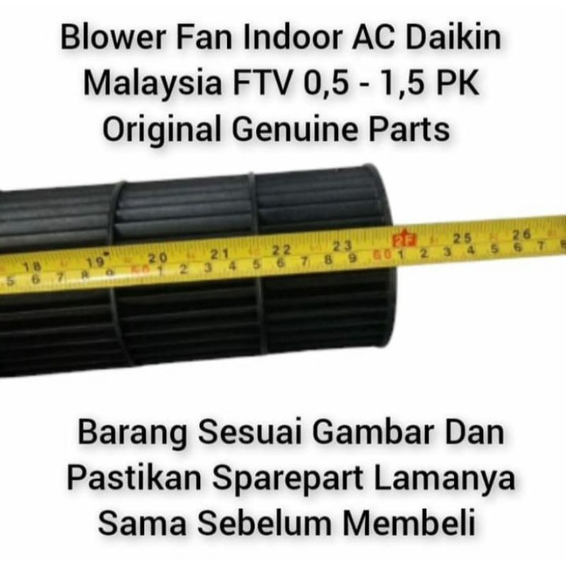 Blower Fan Indoor AC Daikin Malaysia FTV 0,5-1,5 PK Original