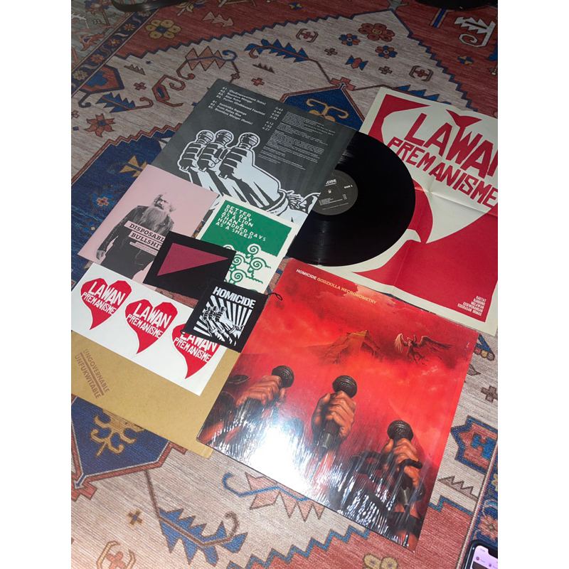 VINYL HOMICIDE - GODZKILLA NECRONOMETRY OFFICIAL MERCH BAND