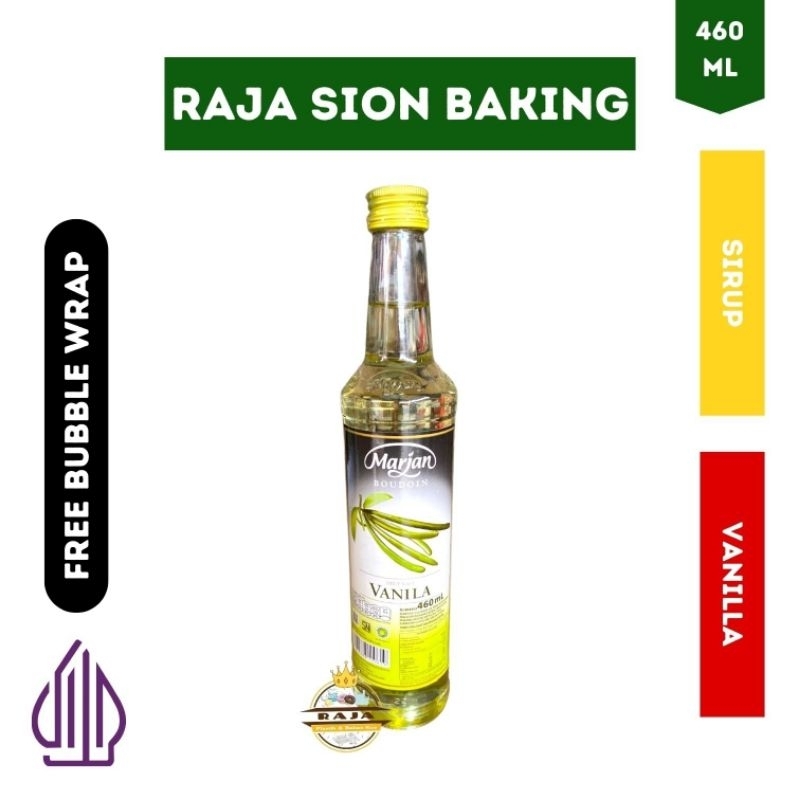 

Marjan Sirup Boudoin Vanilla 460ml
