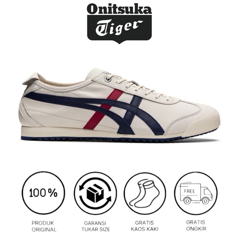 Onitsuka Tiger Mexico 66 SD Cream Navy Red ''UNISEX''