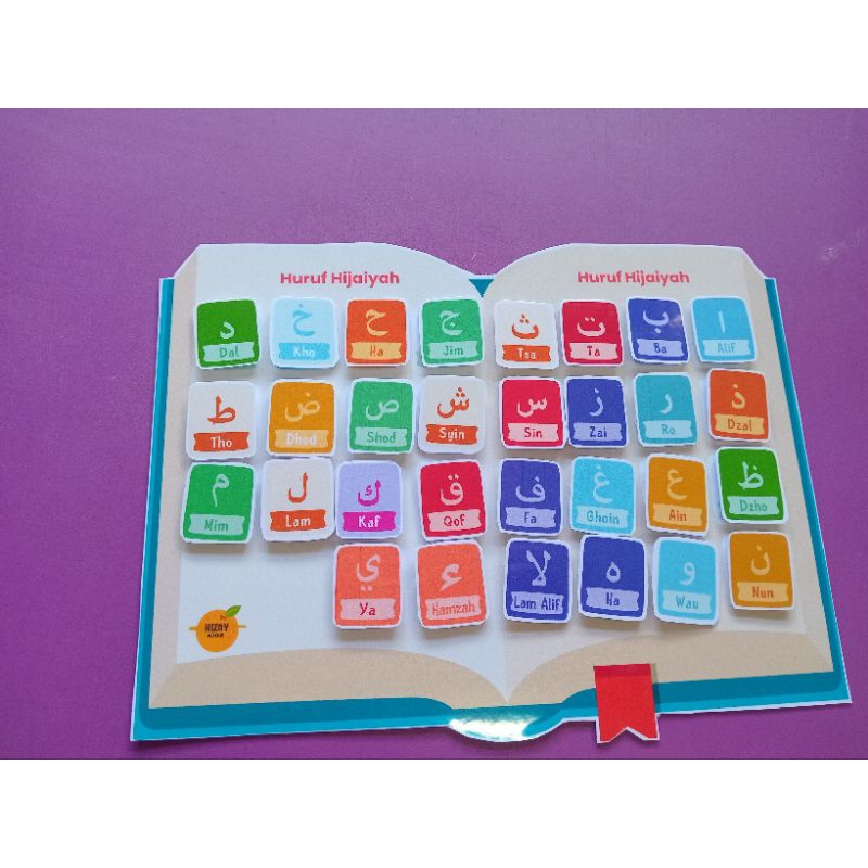 Mainan Montessori Edukatif Huruf Hijaiyah
