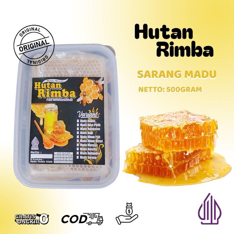 

Sarang Madu 100% Asli peternak lebah