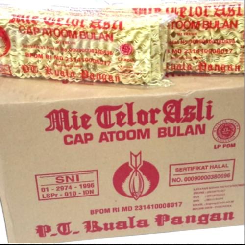 

MIE ATOM MIE TELOR CAP ATOOM BULAN ASLI