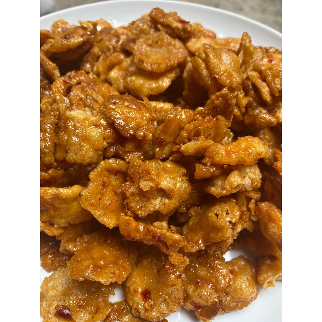 

Emping Melinjo Asli Pedas Manis 200gr