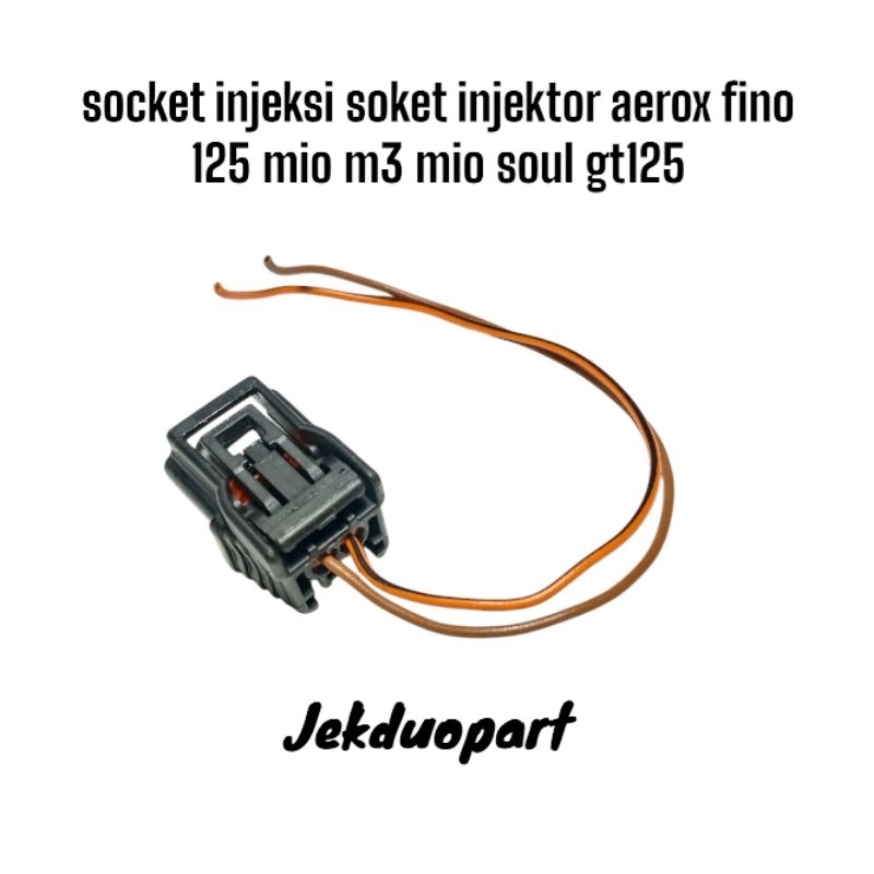 socket injeksi soket injektor aerox fino 125 mio m3 mio soul gt125 original