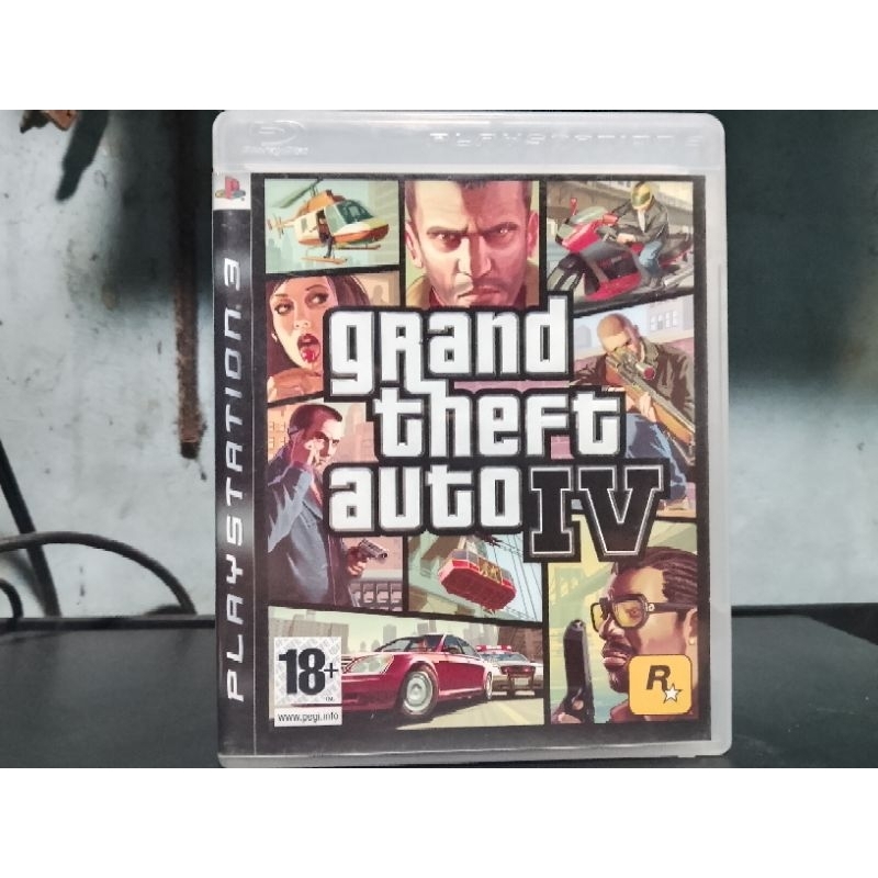 BD kaset game ps3 Grand Theft Auto IV/Gta 4