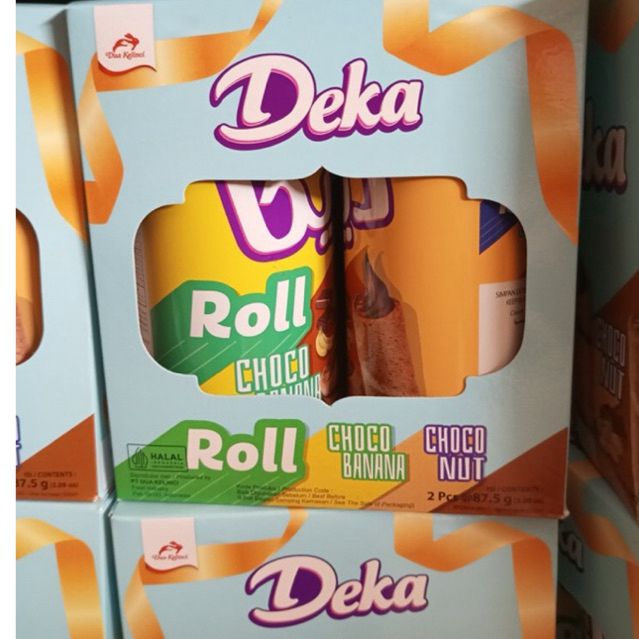 Hampers Wafer Roll Deka isi 2kaleng