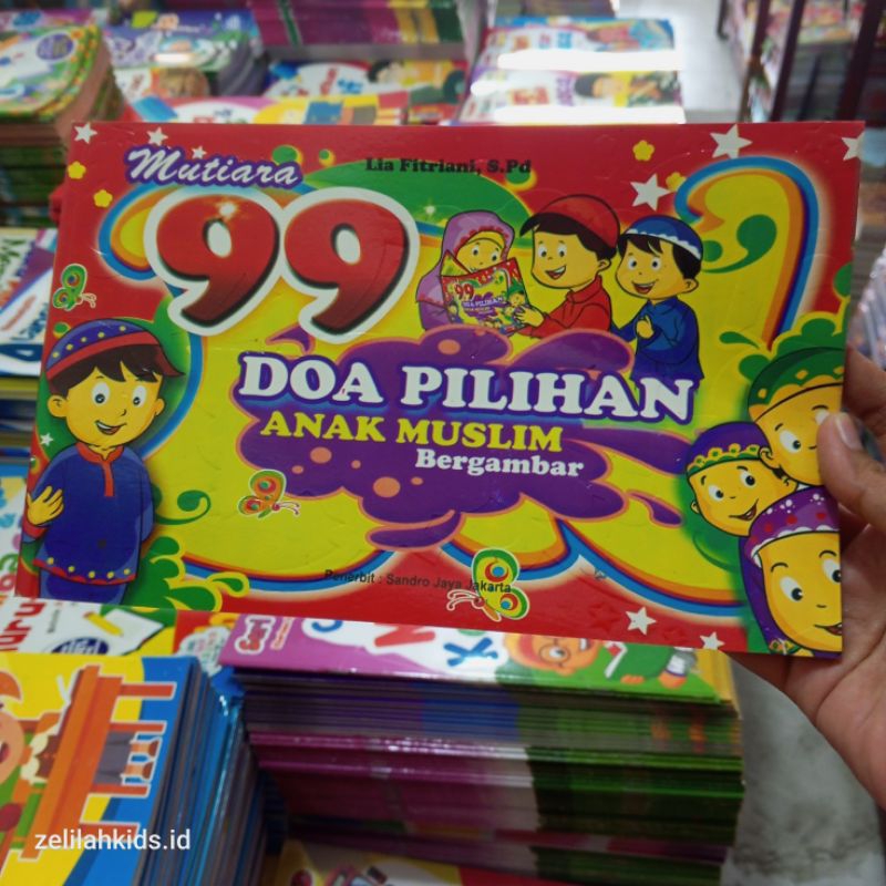 99 Doa Pilihan Anak Muslim bergambar