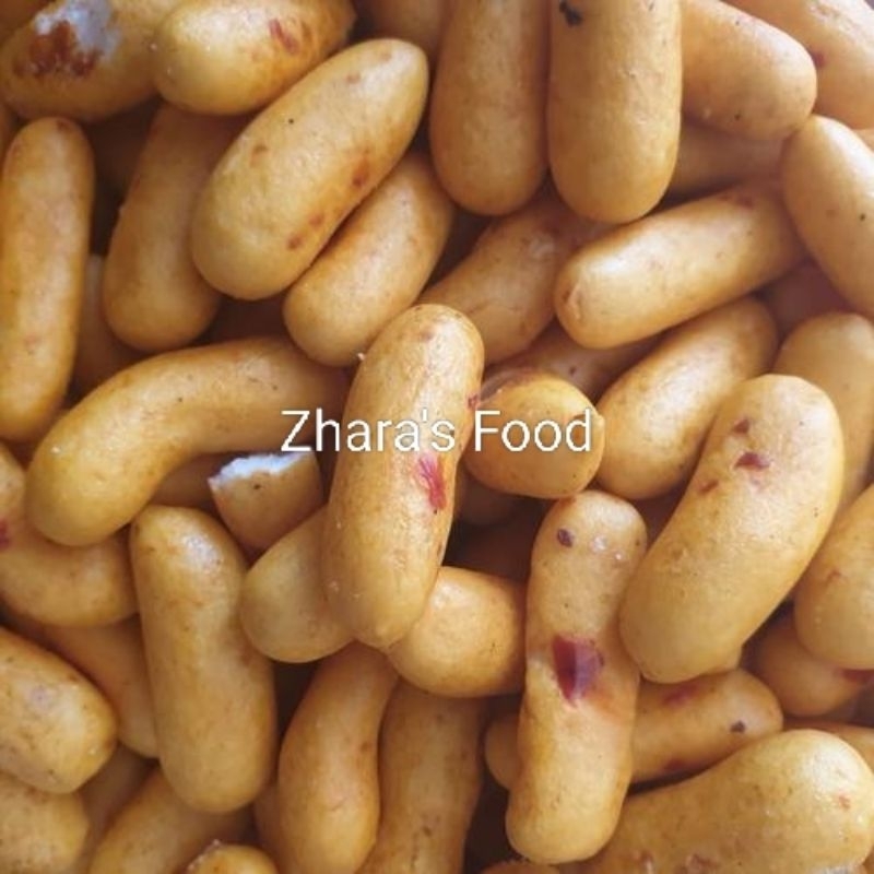 

Pilus ikan pedas gurih cemilan instan - 250 gram