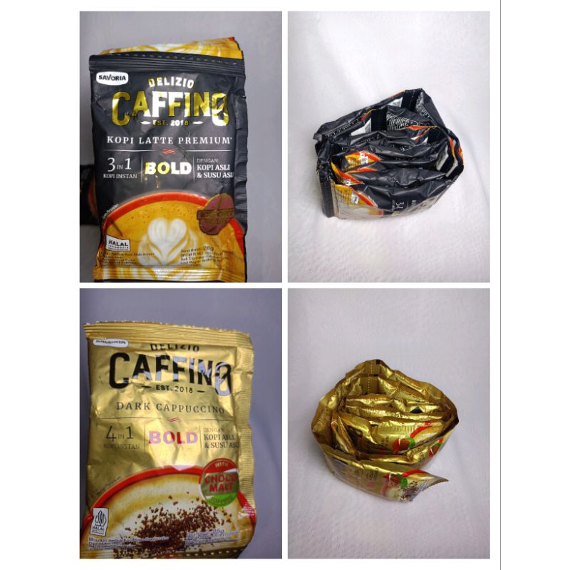 

Paket Hemat Kopi Sachet Bubuk Caffino 2 Renteng Instan 20 pcs × 25g