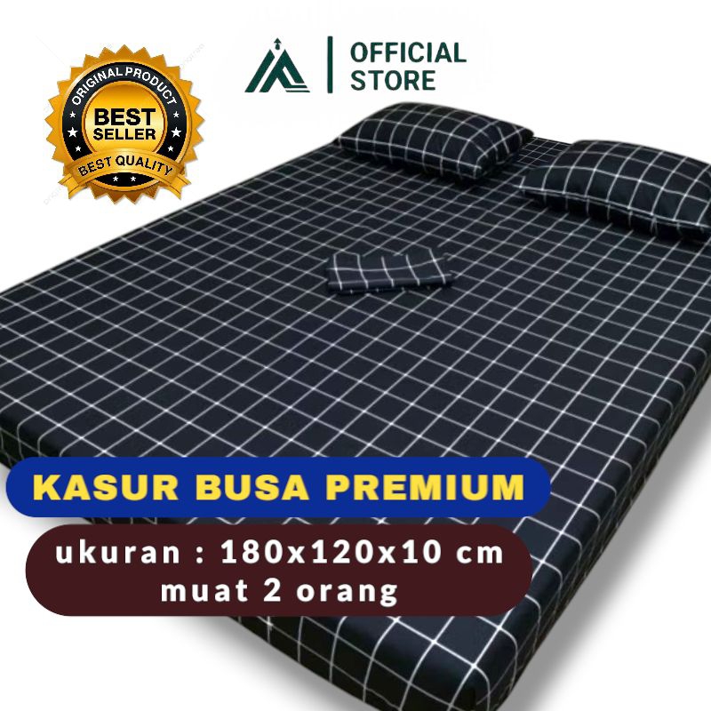 Kasur Busa SUPER D26 BERKUALITAS Anti Kempes Ukuran 180x120x10 Muat 2 Orang