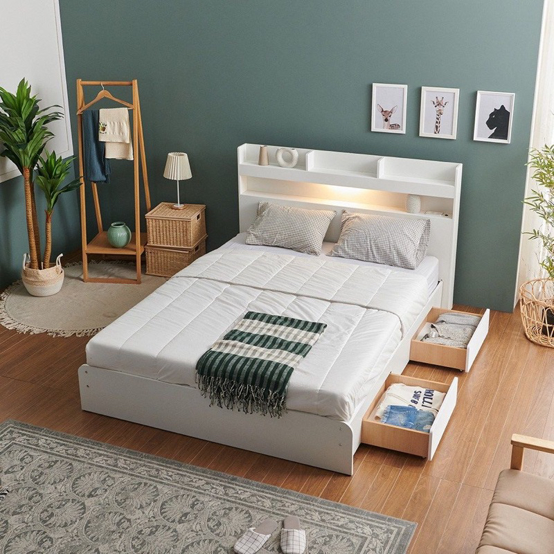 Tempat Tidur Minimalis Duco Laci Divan Laci Modern