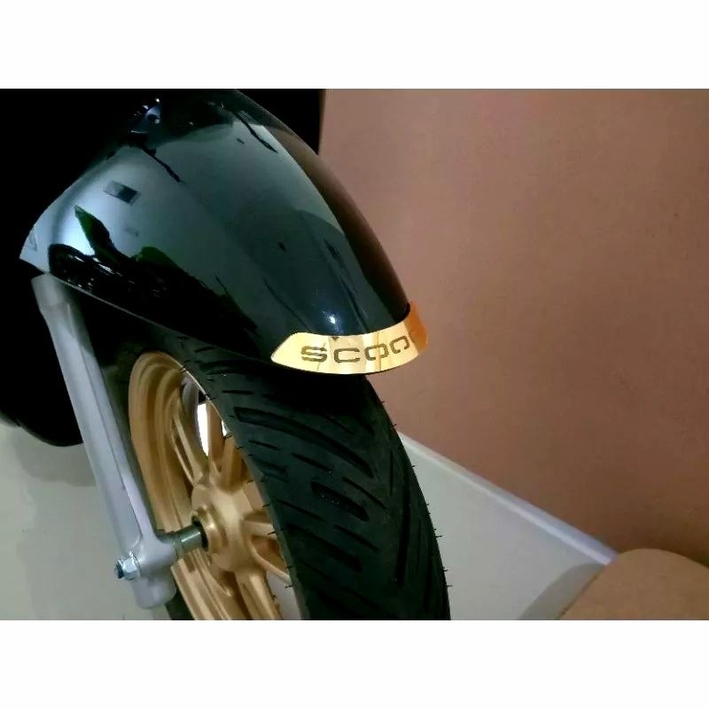 Honda Scoopy 2021-2025 up Lip Spakbor Depan Lis Spakbor Front Fender Lip