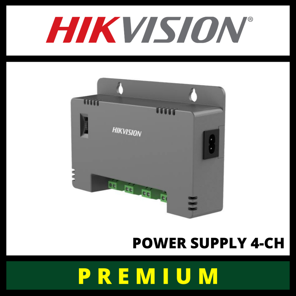 RB POWER SUPPLY CCTV HIKVISION 4 CHANNEL