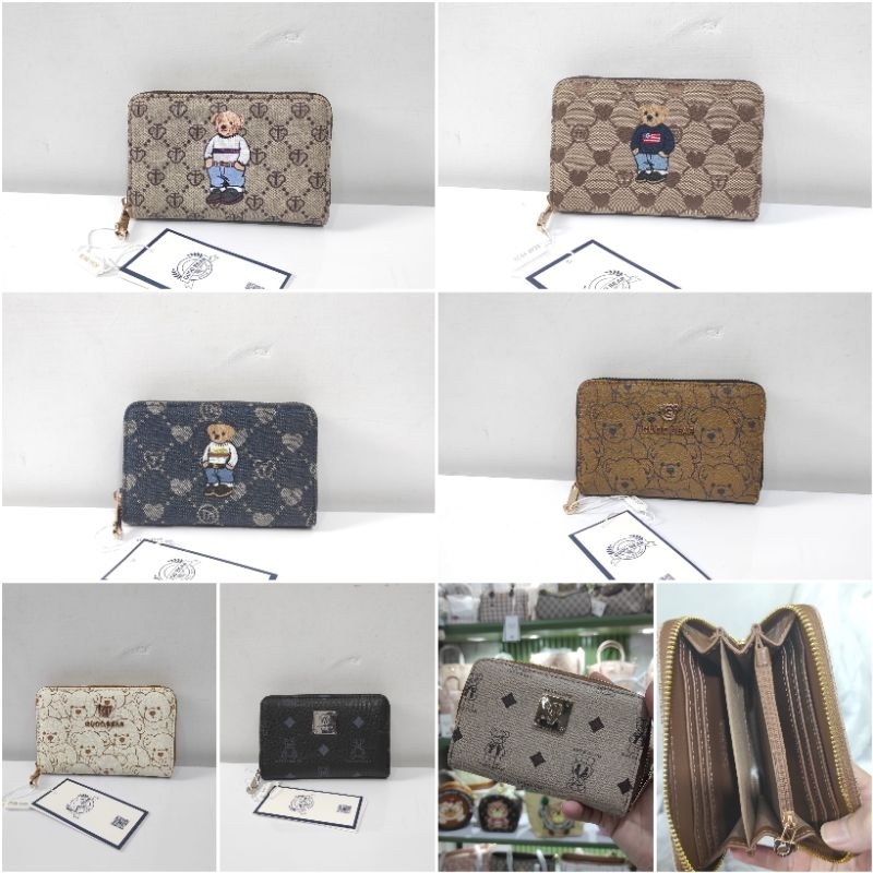 Ttwn guoo bear original Dompet medium terbaru - ttwn bear - guoo bear original