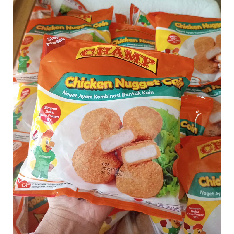 

Champ Chicken Nugget Koin 200gr