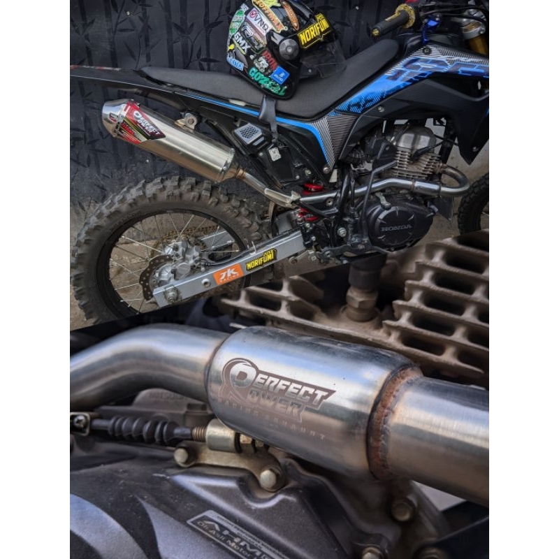 knalpot crf perfect power second