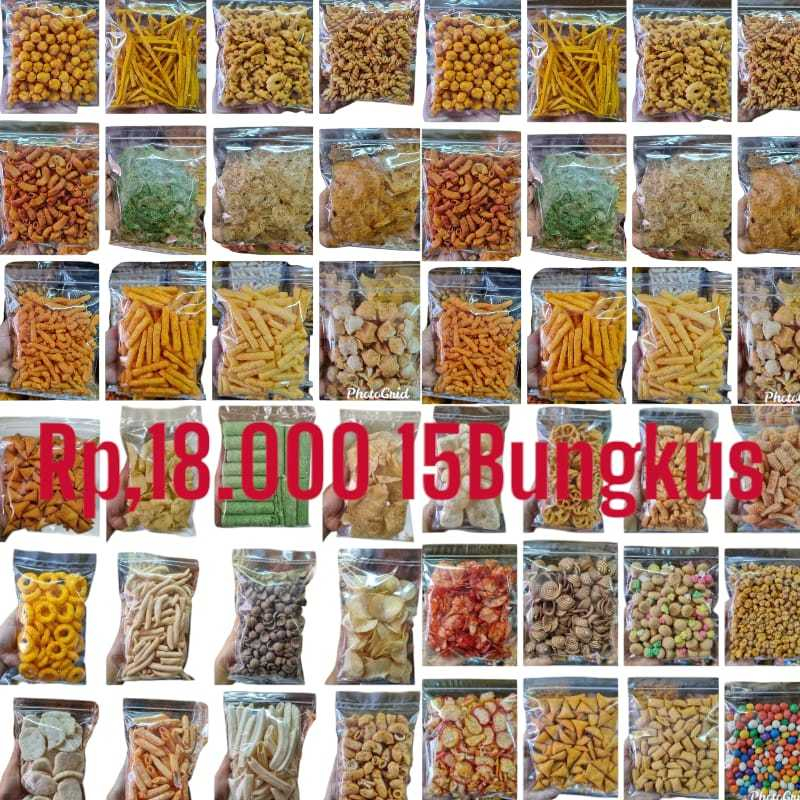 

CEMILAN BASRENG PEDAS DAUN JERUK/BASRENG VIRAL KEMASAN 15PCS MURAH CIMOL DAUN JERUK SNACKS JAJANAN