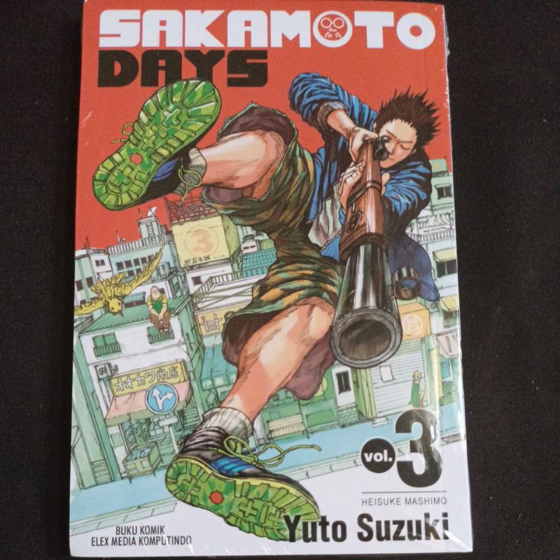 Komik Sakamoto Days 3 (segel)