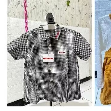 kemeja Miki house untuk anak-anak