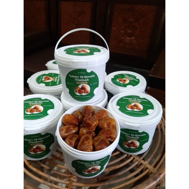 

KURMA SUKARI AL QOSSIM MADINAH TIMBA 850 Gram