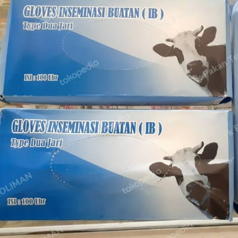 glove ib Sarung tangan 2 jari Plastik (COD)