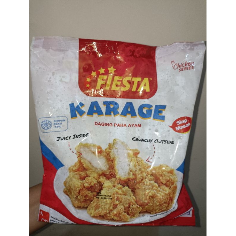 

FIESTA KARAGE 400gr / Olahan Daging Ayam