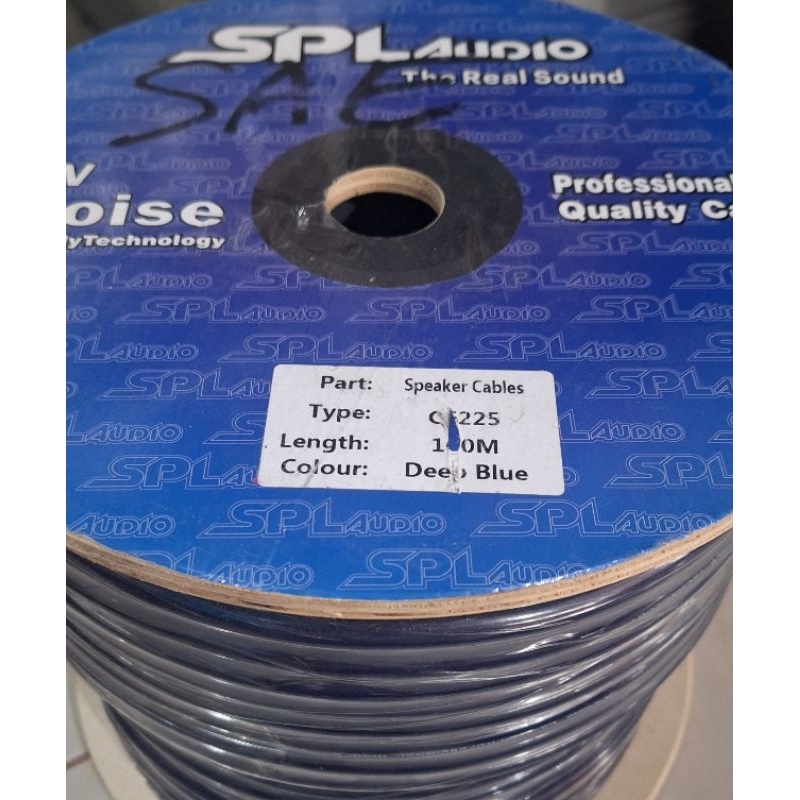 Kabel Speaker 2x2.5 SPL Audio