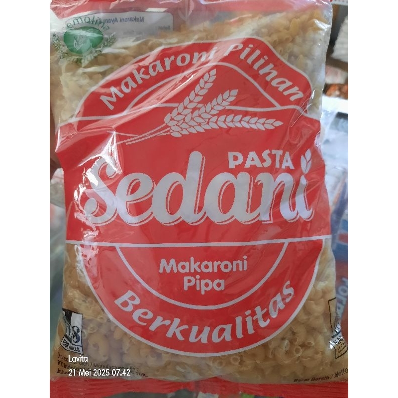 

macaroni pasta mentah sedani 1kg