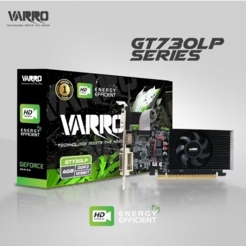 VGA CARD VARRO GT 730 GDDR3 4GB 128BIT