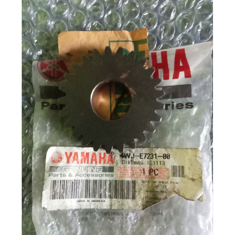 Gear Gir Rasio 3RD 25T FIZR F1ZR Full Clutch 4WJ-E7231-00 Asli Original