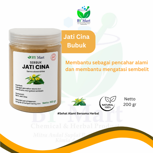

BY KIMIA & HERBAL - Teh Daun Jati Cina Bubuk Tanpa Campuran / Jati Cina Bubuk 200gr 500gr 1kg / Herbal Pelangsing