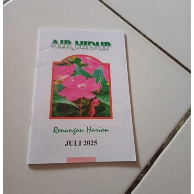 Renungan Air Hidup Juli 2025