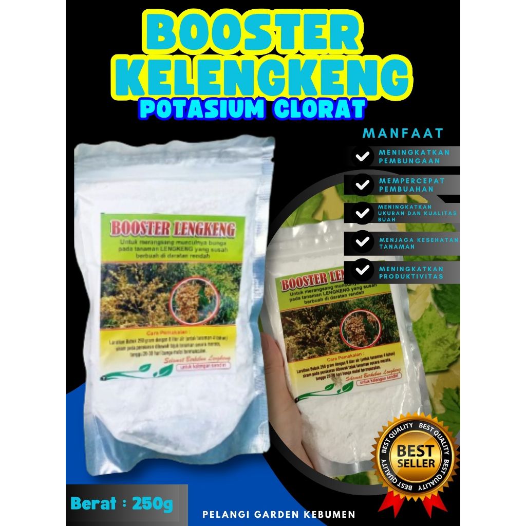 BEBAS JAMUR  Booster Buah Kelengkeng Kclo 3 250 gram