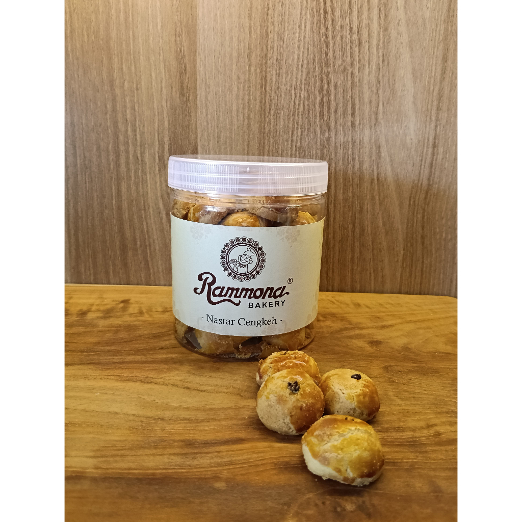 

Kue Kering Nastar Lumer Premium Special Selai Nanas, Selai Nanas Cengkeh| 400 Gram - Rammona