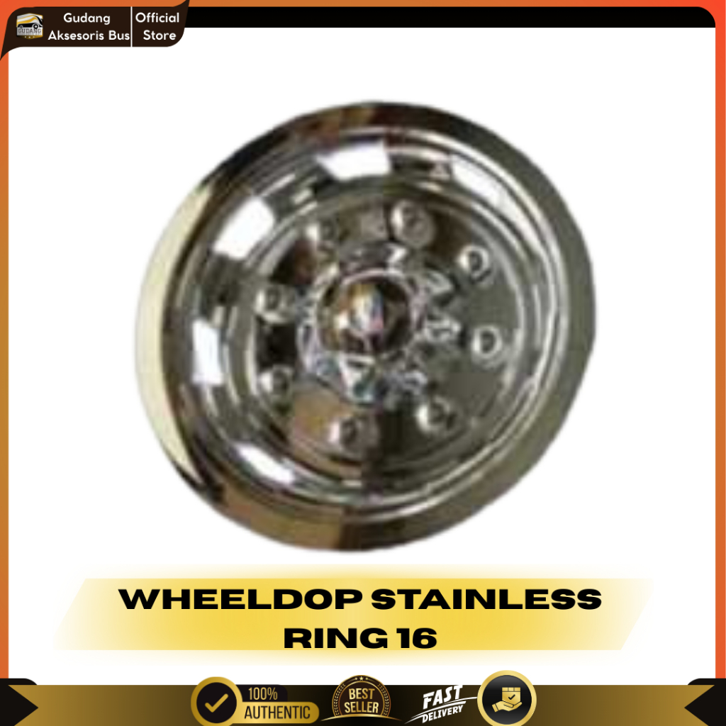 WHEELDOP BUS STAINLESS RING 16 READY TERMURAH