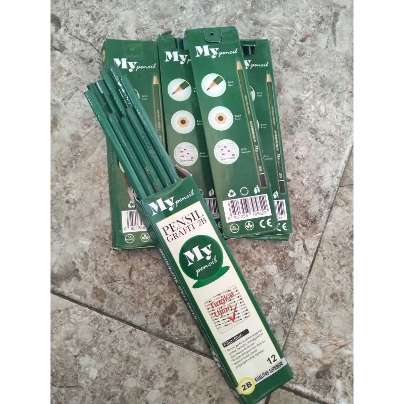 

pensil 1 box isi 12