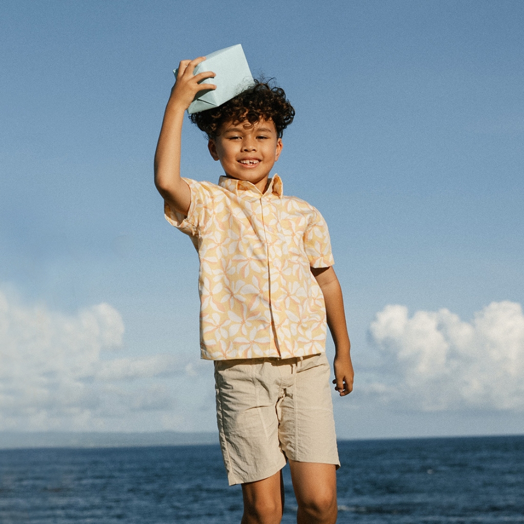 LEWIS EMMA - Pop Shirt (6 Bulan - 10 Tahun) Kemeja Anak Laki-laki Lengan Pendek