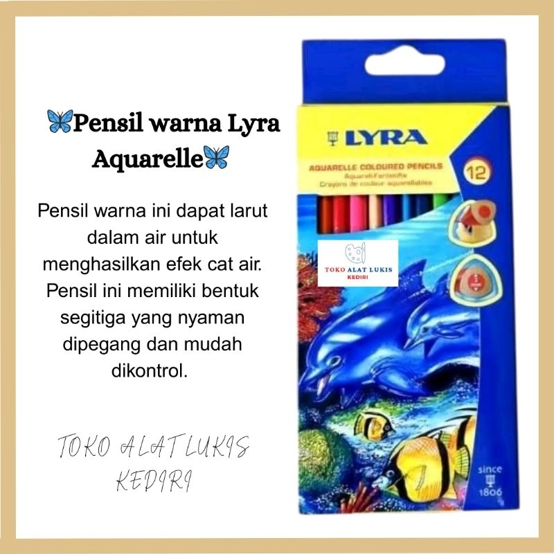 

Lyra Aquarell Coloured Pencil 12w, 24w dan 36w