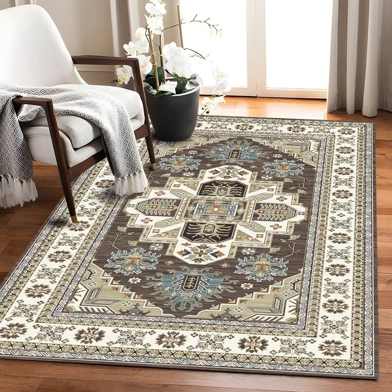 Karpet Lantai JUMBO - Karpet Ruang Tamu - Karpet Eropa - Karpet Aesthetic Anti Slip - Karpet Lantai 