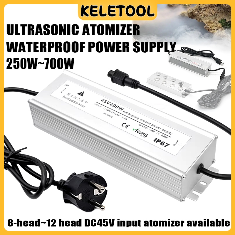 Ultrasonik Kepala Pelembap Adapter Rumah Kaca Pembuat Kabut Adapter Pembuat Kabut Pelat Atomisasi Ad