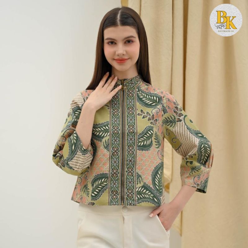 Outer Batik 135 MCD / Jaket Batik / Batik Modern / Batik Wanita /Batik Jumbo