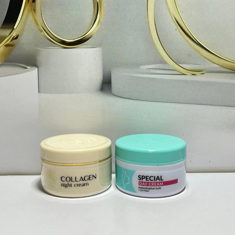 Viva Collagen Night Cream 22 gr | Special Day Cream | Krim Malam | Krim Siang